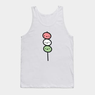 cute japanese dango desert design Tank Top